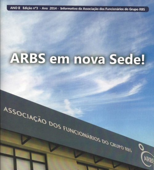 Capa da Revista ARBS