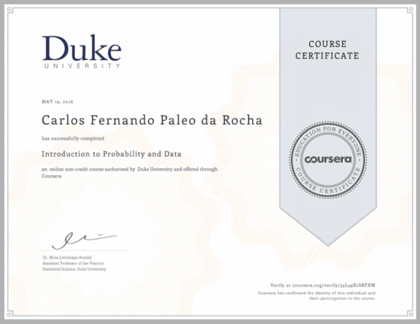 Introduction to Probability Duke