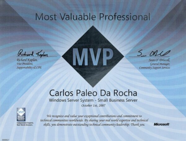 MVP 2007